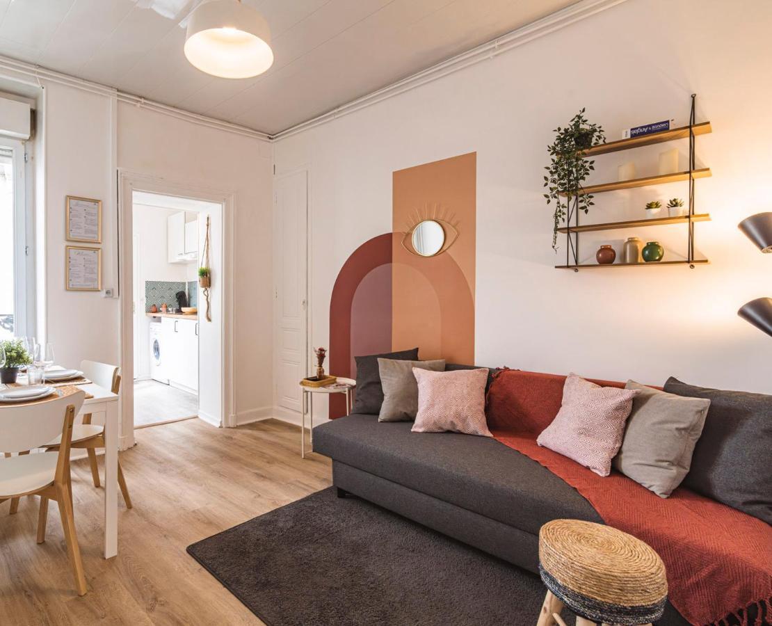Le Zola - Charmant 2 Chambres - Centre Gare 兰斯 外观 照片